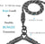 Tangle-Free Double Dog Leash with 360° Swivel | Shock-Absorbing Reflective Bungee Leash