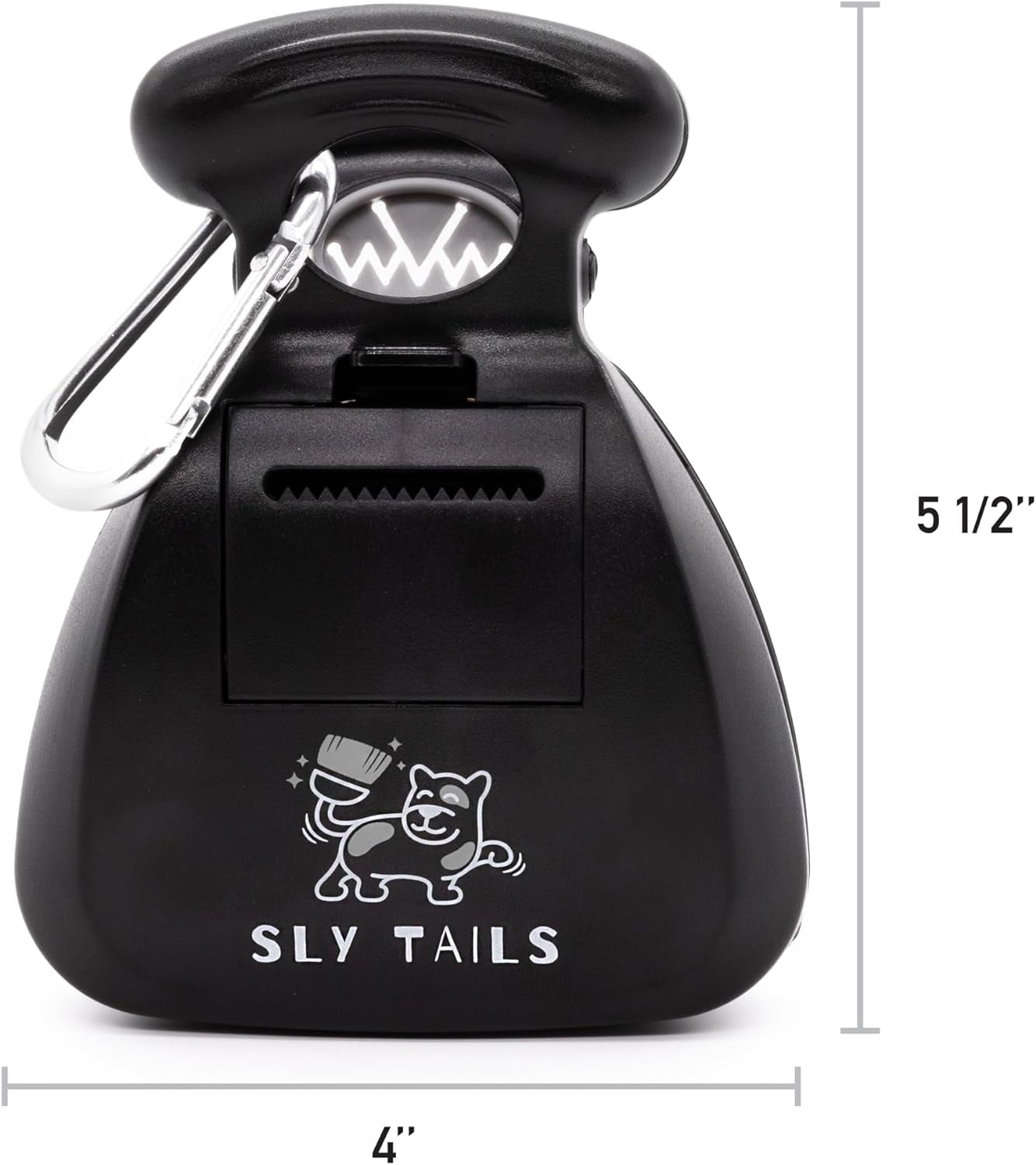 Poop Scooper for Dogs with Bags and Leash Clip Included