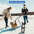 Tangle-Free Double Dog Leash with 360° Swivel | Shock-Absorbing Reflective Bungee Leash