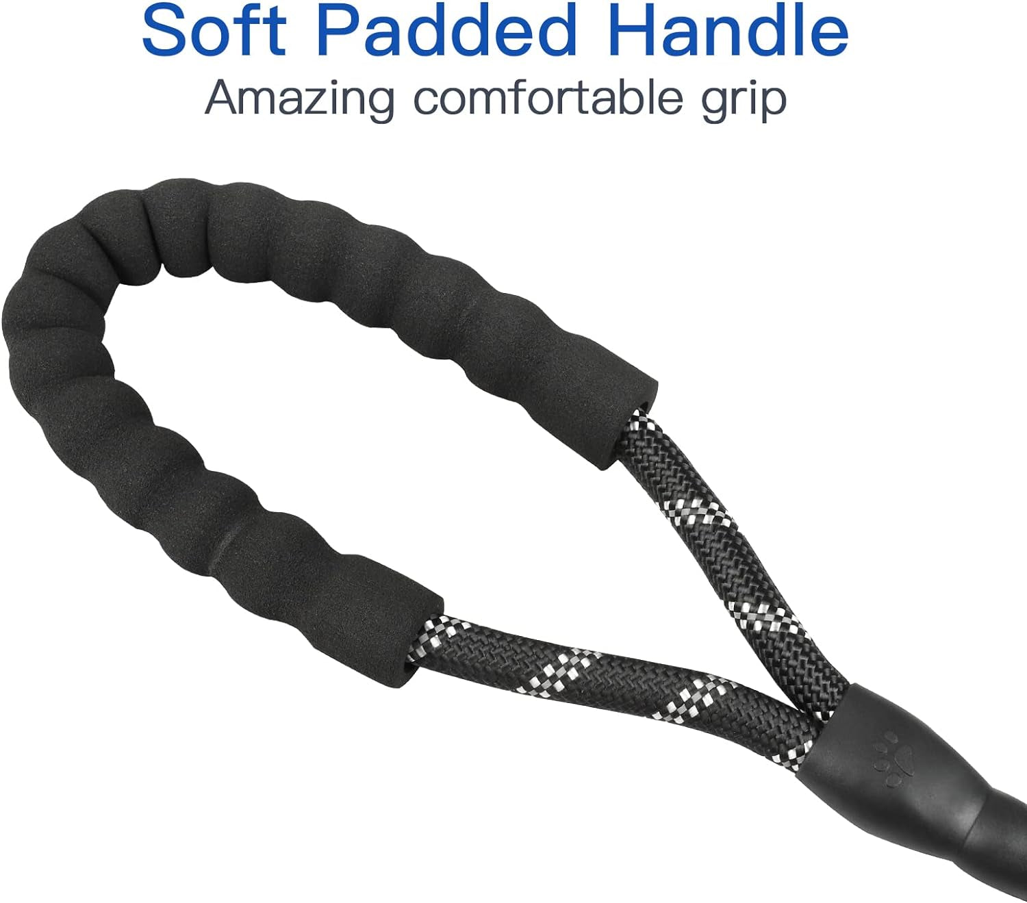 Tangle-Free Double Dog Leash with 360° Swivel | Shock-Absorbing Reflective Bungee Leash